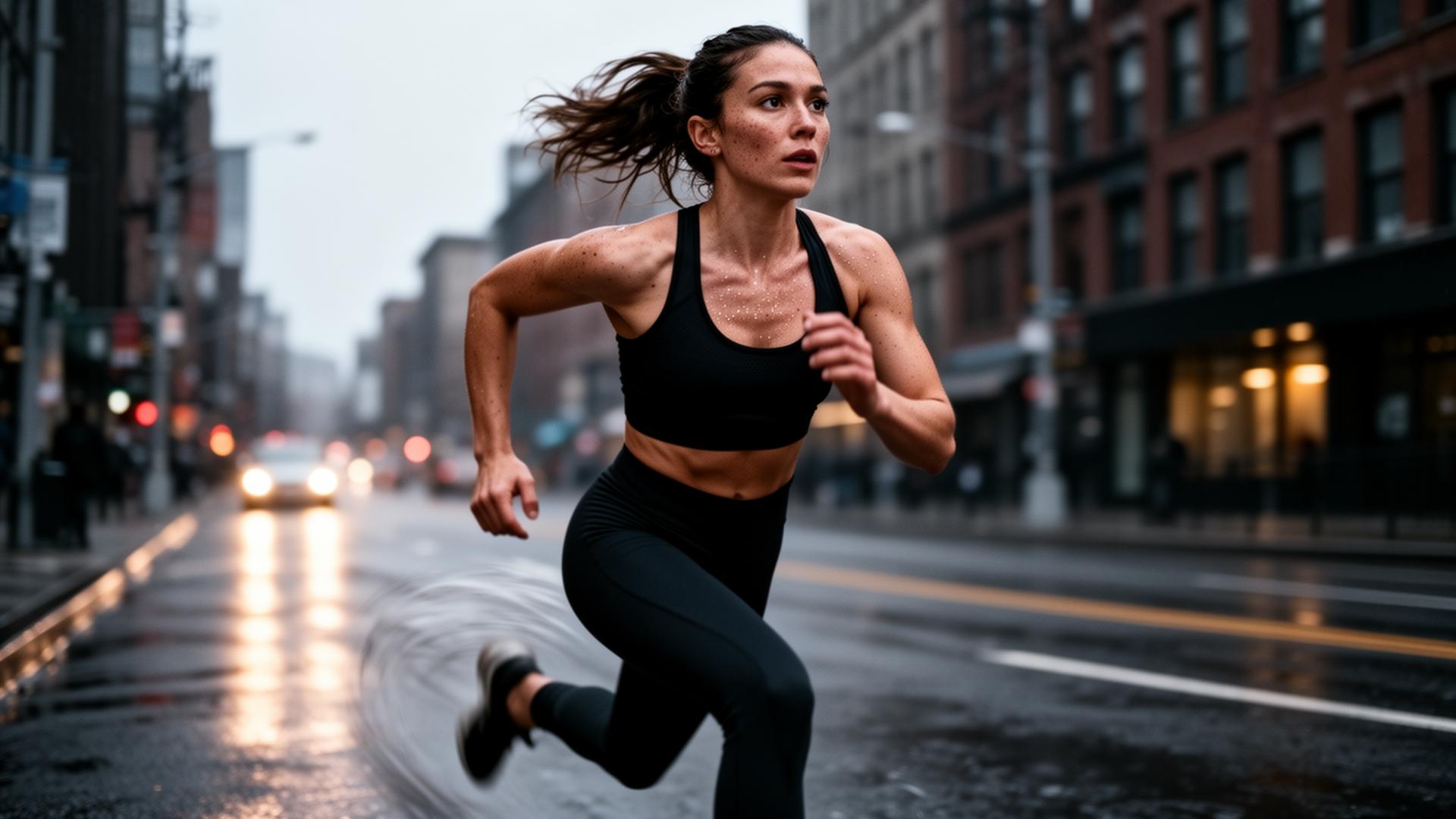 Aerezo athlete in motion